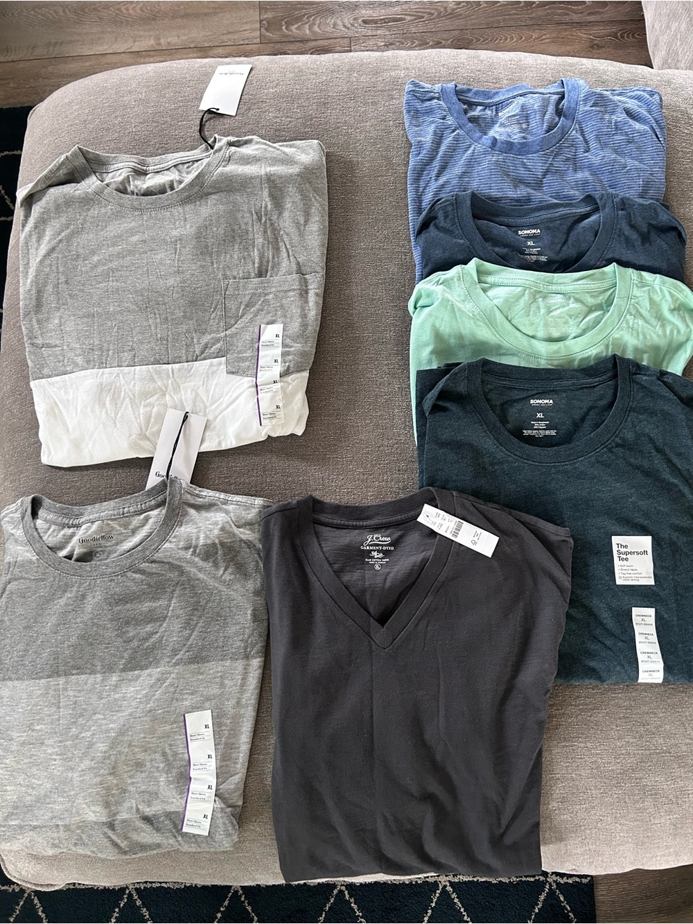 Sonoma/Good Fellow/J. Crew Mixed Short Sleeve Tee Bundle